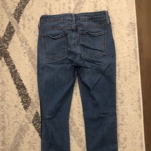 Low rise jeans